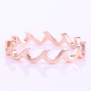 ✨ Wave Fire Minimalist Simple Trendy Anillos Lovely Rings for Women, PD0…